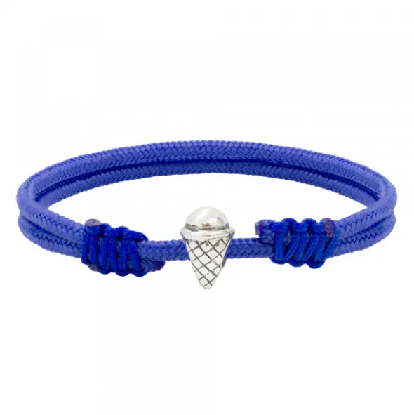 Pulsera Helado Charm de Plata