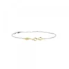 Pulsera Infinito con Eguzkilore Bicolor