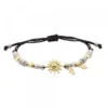 Pulsera Izarra de Plata Dorada