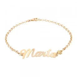 Pulsera Izena María de Oro 18kt.