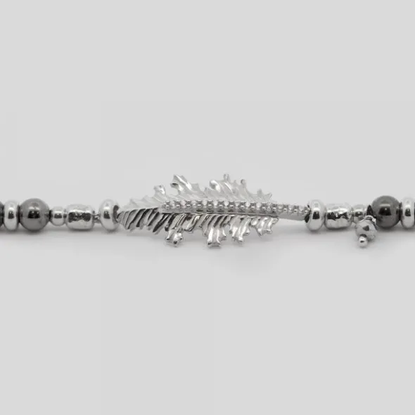 Pulsera Mari Bolitas Plata y Circonitas Blancas