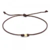 Pulsera Mik Marrón Eguzkilore Oro