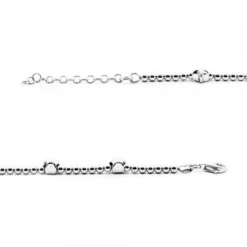 Pulsera Mountain de Plata con Estrellas y Bolitas