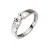 Sortija Eguzkilore Grabado Oro Blanco y Diamante